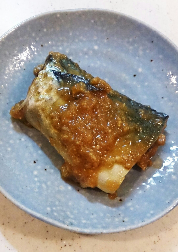 さばのみぞれ味噌煮-レシピのメイン写真