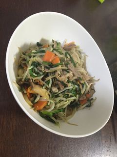 簡単!中華ニラもやし炒め-レシピのメイン写真