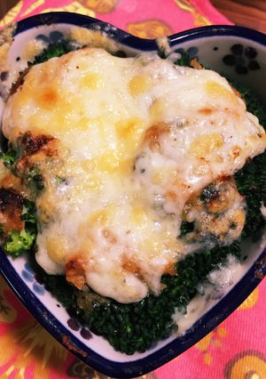 ブロッコリーの味噌チーズ焼き！-レシピのメイン写真