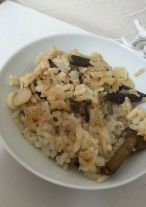 山菜ミックスで炊き込みご飯♪簡単-レシピのメイン写真