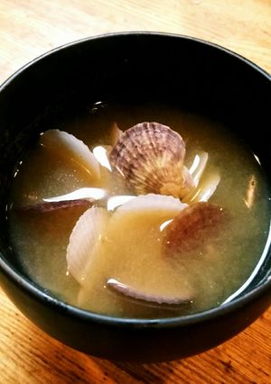 ホタテ雅貝の味噌汁-レシピのメイン写真