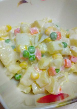 超簡単マセドアンサラダ-レシピのメイン写真