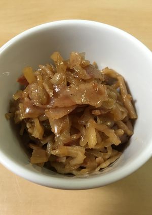 切り干し大根とベーコンの炒め煮-レシピのメイン写真