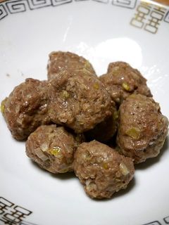 蒸牛肉丸(台湾牛肉ボール)-レシピのメイン写真