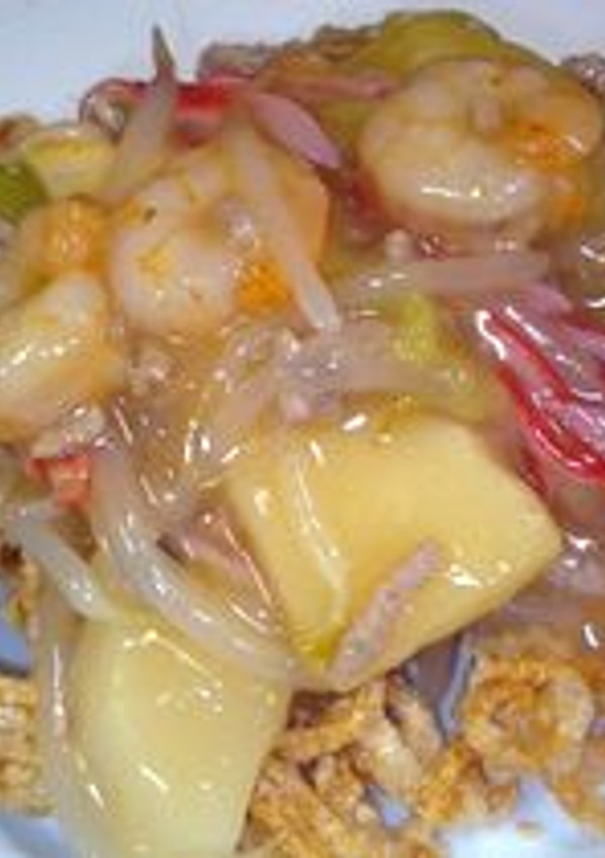 手作り揚げ麺皿うどん-レシピのメイン写真