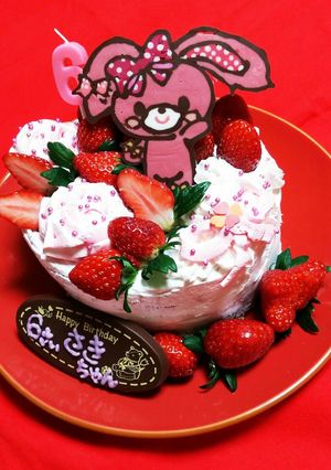 ぼんぼんりぼんのbirthdayケーキ-レシピのメイン写真