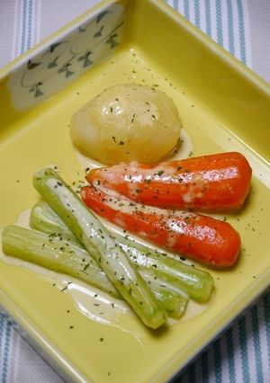 かわいい人参のチーズ煮-レシピのメイン写真