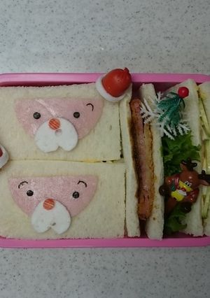 サンタでサンド-レシピのメイン写真