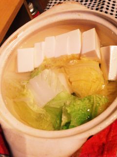 白菜湯豆腐-レシピのメイン写真