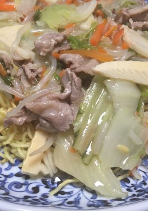 寒い冬に!あんかけ焼きそば-レシピのメイン写真