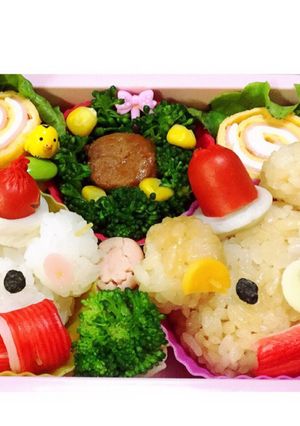 リラックマの Xmasキャラ弁♡-レシピのメイン写真