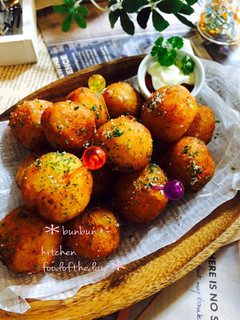 カリッ♪もちっ♪ころころポテト揚げ♡-レシピのメイン写真