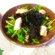 水菜とメカジキの和サラダ☆