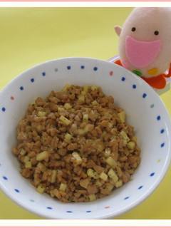たべまる給食【納豆あえ】-レシピのメイン写真