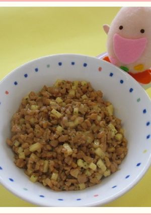 たべまる給食【納豆あえ】-レシピのメイン写真