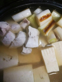 簡単!生メカジキDEねぎま風湯豆腐♪-レシピのメイン写真