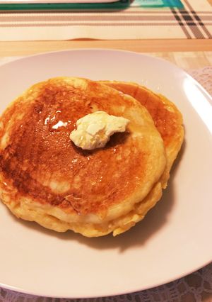♡*お豆腐とヨーグルトのホットケーキ*♡-レシピのメイン写真