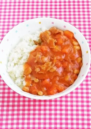 ポークビーンズライス・保育園給食-レシピのメイン写真