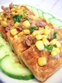 サラダにもなる豆腐ステーキ-レシピのメイン写真