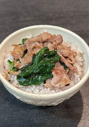 もっとほうれん草が食べたくなるポパイ丼-レシピのメイン写真