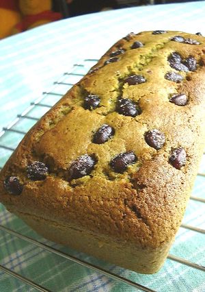 オリーブ油でヘルシーな抹茶パウンドケーキ-レシピのメイン写真