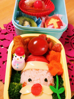 サンタクロースお弁当-レシピのメイン写真