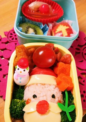 サンタクロースお弁当-レシピのメイン写真