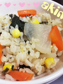 味噌汁炊き込みごはん-レシピのメイン写真