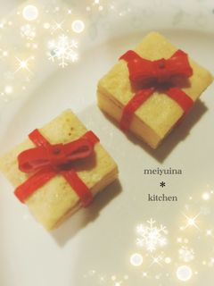 クリスマス誕生日キャラ弁卵焼きプレゼント-レシピのメイン写真