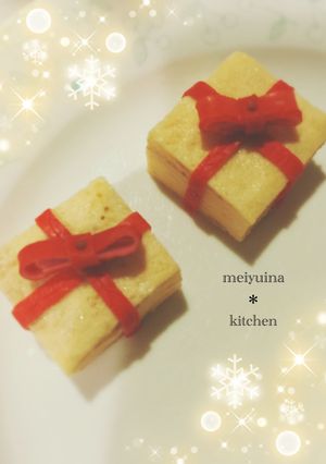 クリスマス誕生日キャラ弁卵焼きプレゼント-レシピのメイン写真