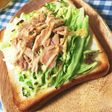 【ツナ缶で】焼きキャベツトースト