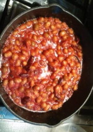 人気検索１位獲得！トマト缶 de 豆料理-レシピのメイン写真
