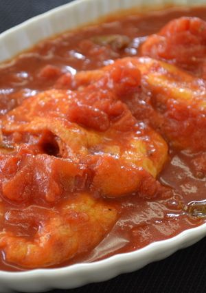 おもてなしに♡切干巾着のトマトソース煮-レシピのメイン写真