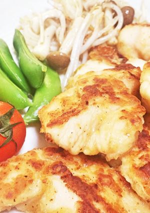 胸肉のマヨマスタード柔らか焼き 簡単 ♪-レシピのメイン写真