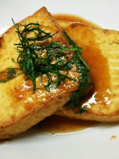 厚揚げステーキ&梅だれ-レシピのメイン写真