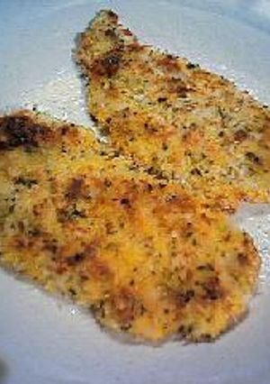 ☆ささ身のチーズ＆バジルのパン粉焼き☆-レシピのメイン写真