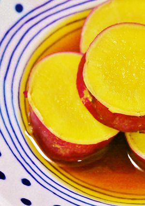 紅あずま（さつま芋）の蜜煮-レシピのメイン写真