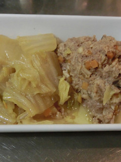 おっきい肉団子と白菜の煮物-レシピのメイン写真