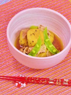 がんもと豚肉の炊いたん♪-レシピのメイン写真