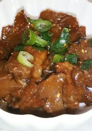簡単どて焼き風♪大根・蒟蒻・牛スジ煮込み-レシピのメイン写真