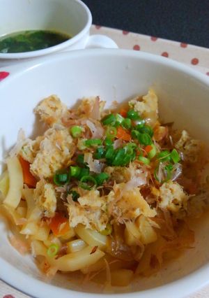 だし香る焼きうどん★離乳食後期～-レシピのメイン写真