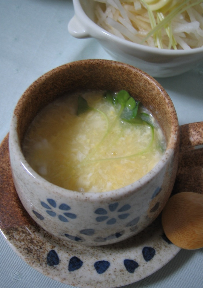 茶碗蒸し風？！のたまごスープ-レシピのメイン写真
