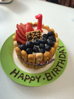 1歳 バースデーケーキ-レシピのメイン写真