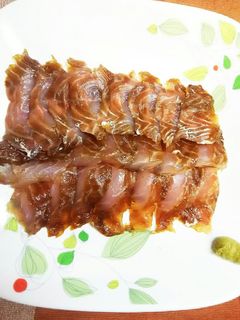 簡単!塩昆布DEスズキの昆布締め♪-レシピのメイン写真