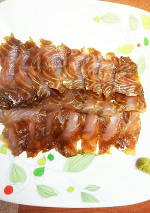 簡単！塩昆布DEスズキの昆布締め♪-レシピのメイン写真