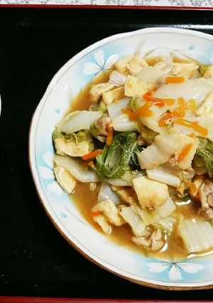 白菜とダシ醤油煮-レシピのメイン写真