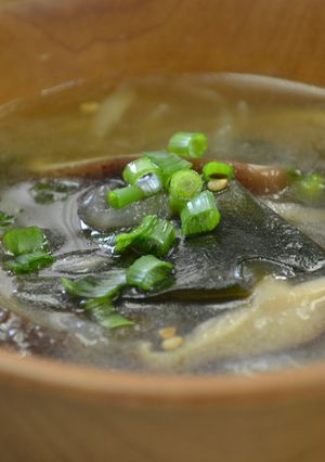 冬におススメ！切干大根のわかめスープ-レシピのメイン写真