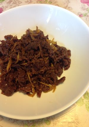 煮るだけ簡単！牛肉のしぐれ煮♪(補足)-レシピのメイン写真