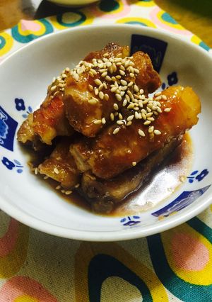 簡単☆長芋の豚肉巻き☆鉄板タレ-レシピのメイン写真
