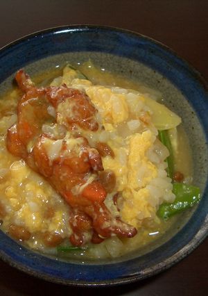納豆雑炊-レシピのメイン写真